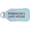 Lake House #2 Sanitizer Holder Keychain - Large (Back)