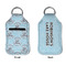 Lake House #2 Sanitizer Holder Keychain - Small APPROVAL (Flat)