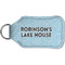 Lake House #2 Sanitizer Holder Keychain - Small (Back)