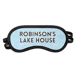 Lake House #2 Sleeping Eye Mask (Personalized)