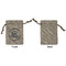 Lake House #2 Small Burlap Gift Bag - Front Approval