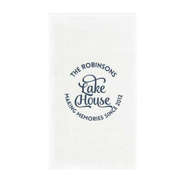 Custom Lake House #2 Guest Paper Towels - Full Color - Standard (Personalized)