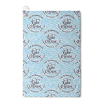 Lake House #2 Waffle Weave Golf Towel (Personalized)