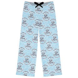 Lake House #2 Womens Pajama Pants - L (Personalized)