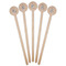 Lake House #2 Wooden 7.5" Stir Stick - Round - Fan View