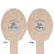 Lake House #2 Wooden Food Pick - Oval - Double Sided - Front & Back