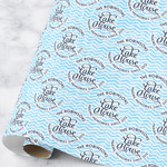 Lake House #2 Wrapping Paper Roll - Large (Personalized)