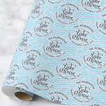 Lake House #2 Wrapping Paper Roll - Large - Matte (Personalized)