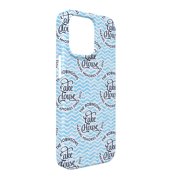 Custom Lake House #2 iPhone Case - Plastic - iPhone 13 Pro Max (Personalized)