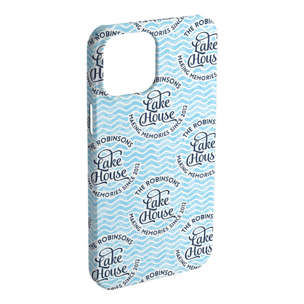 Custom Lake House #2 iPhone Case - Plastic - iPhone 15 Plus (Personalized)