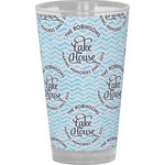 Lake House #2 Pint Glass - Full Color (Personalized)