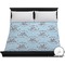 Lake House w/Name & Date Duvet Cover (King)