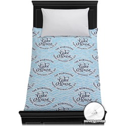 Lake House #2 Duvet Cover - Twin (Personalized)