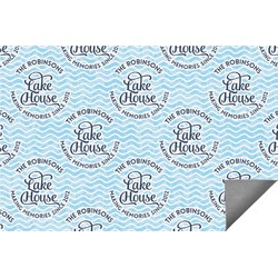 Lake House #2 Indoor / Outdoor Rug - 8'x10' (Personalized)