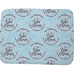 Lake House #2 Memory Foam Bath Mat - 48"x36" (Personalized)