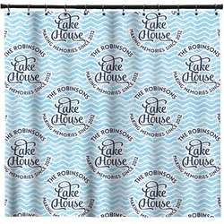 Lake House #2 Shower Curtain - 71" x 74" (Personalized)