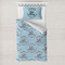 Lake House w/Name & Date Toddler Bedding