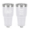 Father's Day Quotes & Sayings 30 oz Stainless Steel Ringneck Tumbler - White - Double Sided - Front & Back