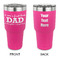 Father's Day Quotes & Sayings 30 oz Stainless Steel Ringneck Tumblers - Pink - Double Sided - APPROVAL