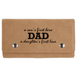 Father's Day Quotes & Sayings Cards & Dice Set - Light Brown