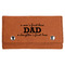 Father's Day Quotes & Sayings Cards & Dice Set - Rawhide - Front