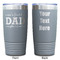 Father's Day Quotes & Sayings Gray Polar Camel Tumbler - 20oz - Double Sided - Approval