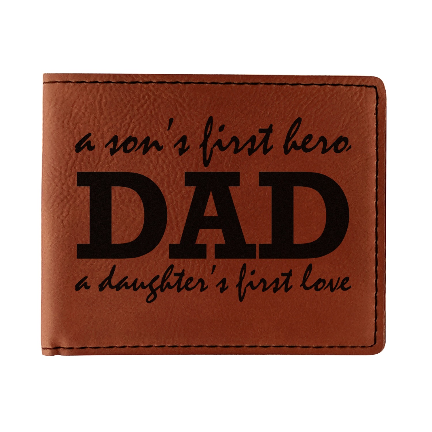 engraved wallet for father's day