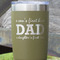 Father's Day Quotes & Sayings Olive Polar Camel Tumbler - 20oz - Close Up
