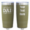 Father's Day Quotes & Sayings Olive Polar Camel Tumbler - 20oz - Double Sided - Approval