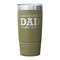 Father's Day Quotes & Sayings Olive Polar Camel Tumbler - 20oz - Single Sided - Approval