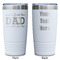 Father's Day Quotes & Sayings White Polar Camel Tumbler - 20oz - Double Sided - Approval
