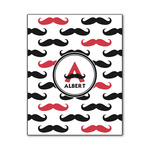 Mustache Print Wood Print - 11x14 (Personalized)