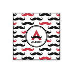 Mustache Print Wood Print - 12x12 (Personalized)