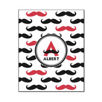 Mustache Print Wood Print - 16x20 (Personalized)