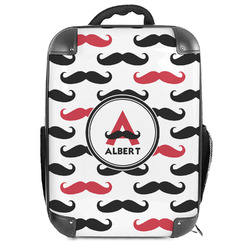 Mustache Print 18" Hard Shell Backpack (Personalized)