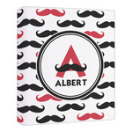 Mustache Print Canvas Print - 20x24 (Personalized)