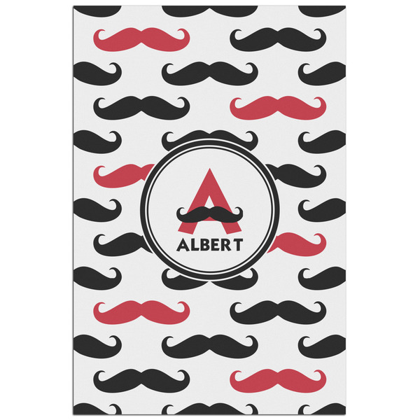 Custom Mustache Print Poster - Matte - 24x36 (Personalized)