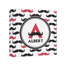 Mustache Print Canvas Print - 8x8 (Personalized)