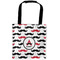 Mustache Print Car Bag - Main