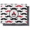 Mustache Print Electronic Screen Wipe - Flat