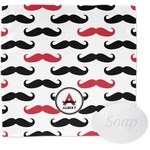 Mustache Print Washcloth (Personalized)