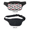 Mustache Print Fanny Packs - APPROVAL