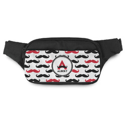 Mustache Print Fanny Pack - Modern Style (Personalized)