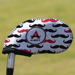 Mustache Print Golf Club Iron Cover (Personalized)