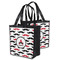 Mustache Print Grocery Bag - MAIN