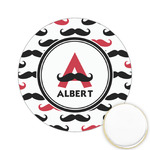 Mustache Print Printed Cookie Topper - 2.15" (Personalized)