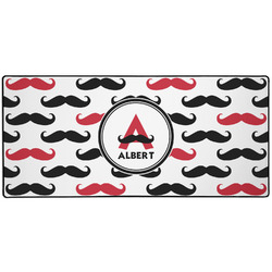 Mustache Print Gaming Mouse Pad (Personalized)