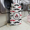 Mustache Print Large Laundry Bag - In Context