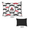 Mustache Print Outdoor Dog Beds - Medium - APPROVAL