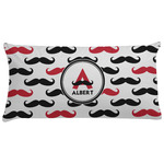 Mustache Print Pillow Case (Personalized)